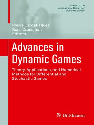 cover image of Advances in Dynamic Games